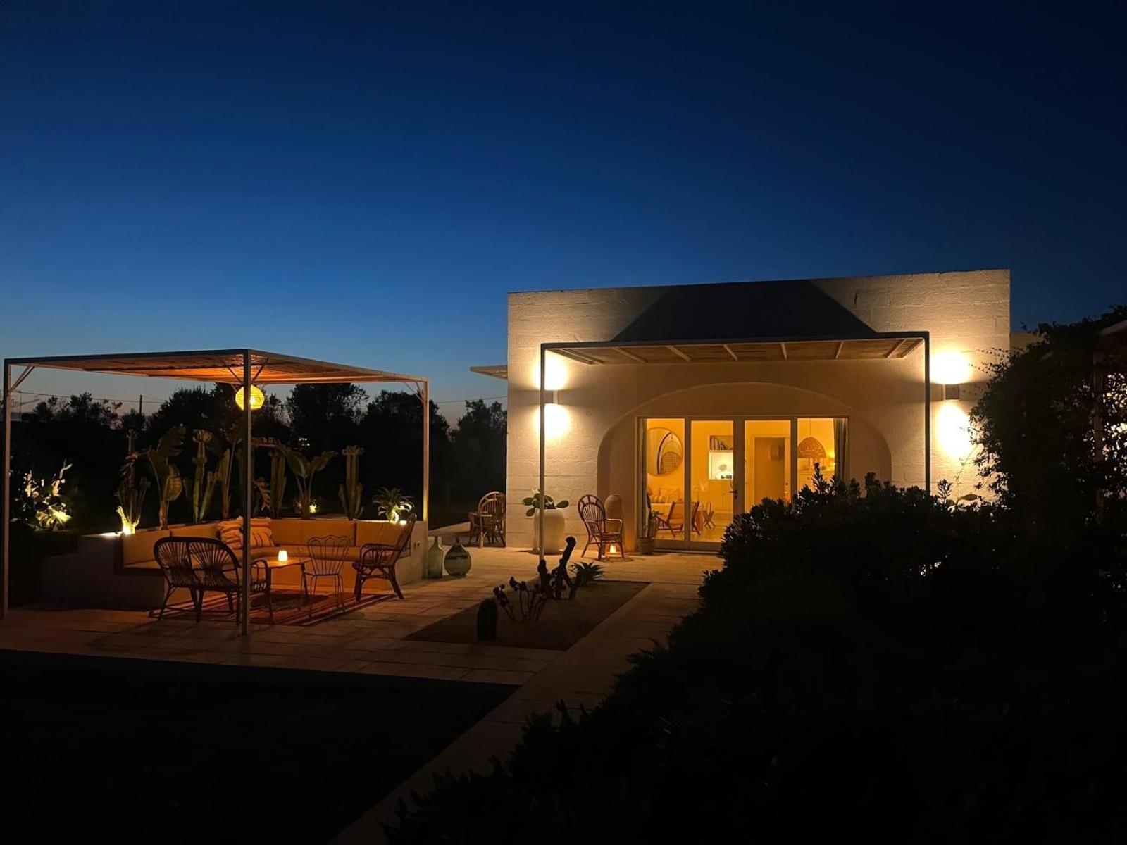 Villa Casa Bianca Di Porto Selvaggio Санта-Катерина Экстерьер фото