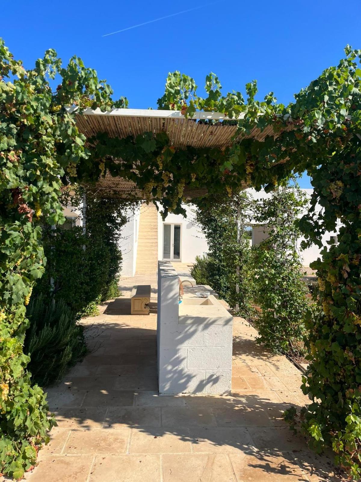 Villa Casa Bianca Di Porto Selvaggio Санта-Катерина Экстерьер фото