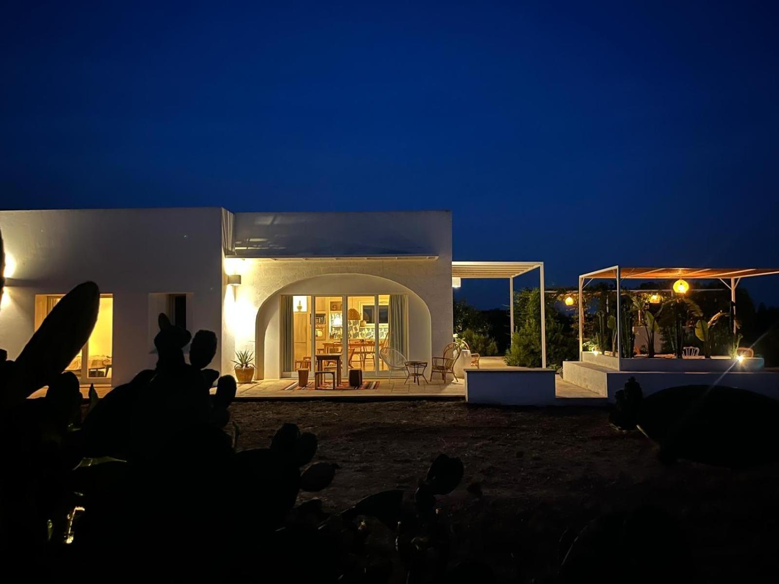 Villa Casa Bianca Di Porto Selvaggio Санта-Катерина Экстерьер фото